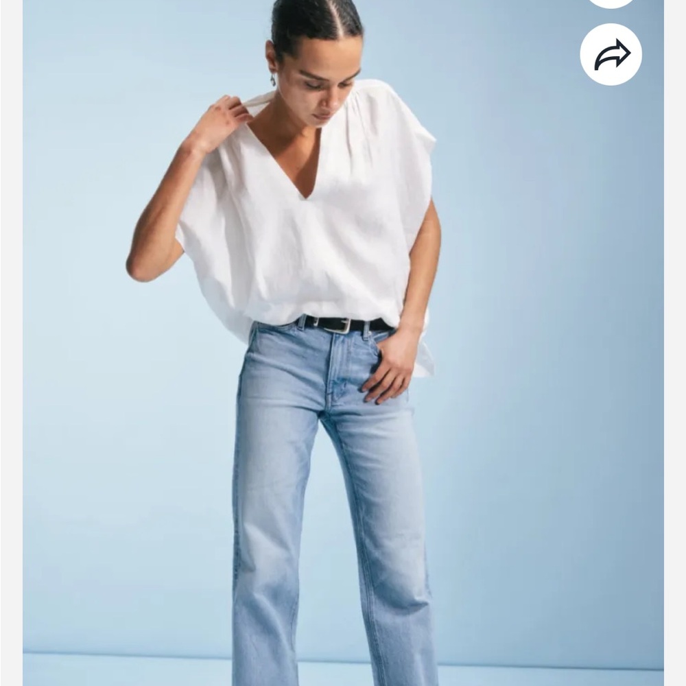 AYR The Flow Linen Top - Picture 6 of 9